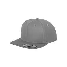 Classic Snapback Cap (Heather Grey) - Grey - View 1