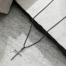 Men's Pendant Necklaces - 黑色 - 查看 1