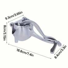 عصارة برتقال وليمون متعددة الوظائف من سبيكة الألومنيوم عالية الأداء، مناسبة للاستخدام الداخلي والخارجي - متعدد الألوان - مشاهدة 14