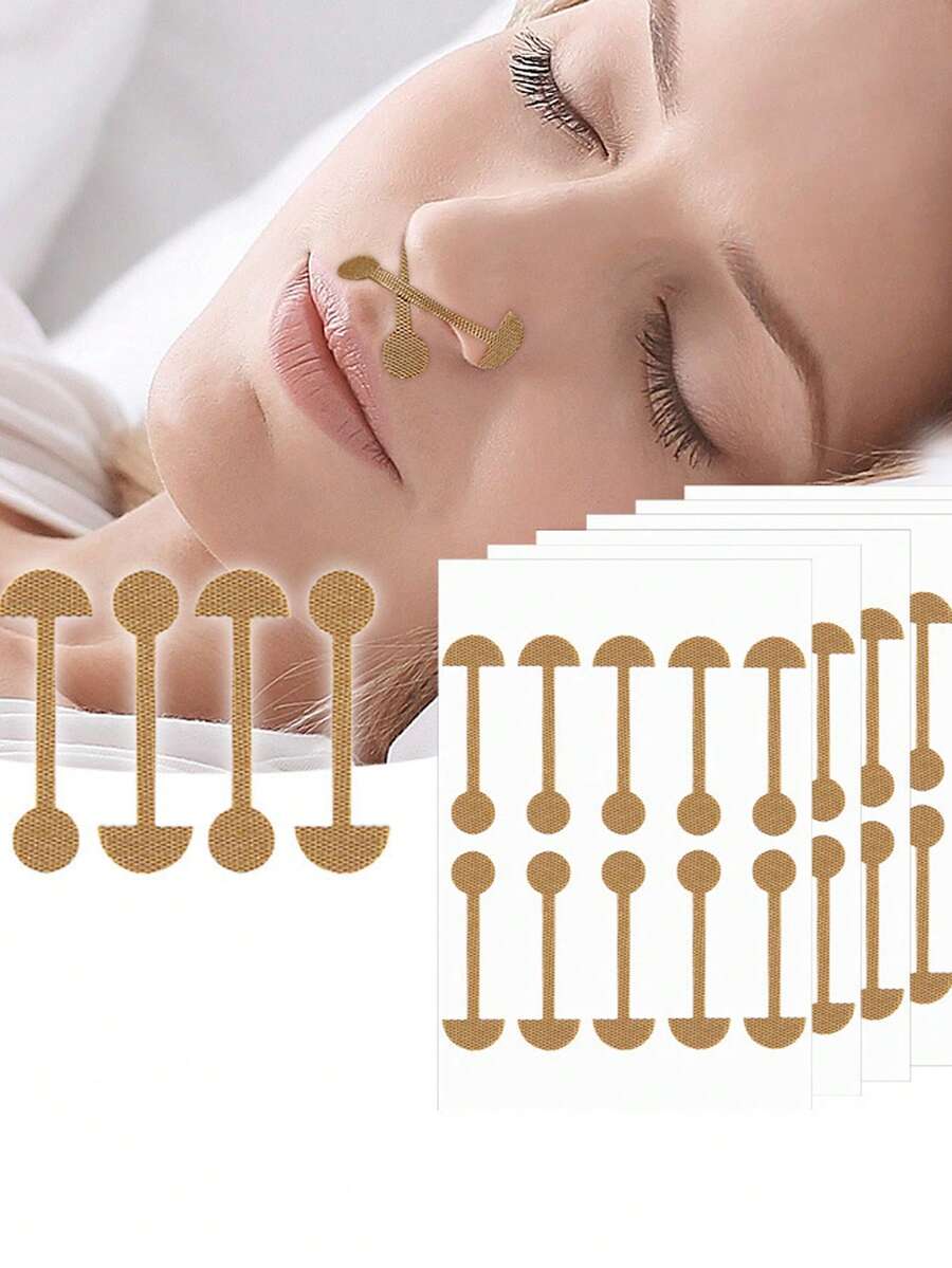 100 pezzi/set di clip per le ali del naso morbide, elastiche e autoadesive. Strisce per la correzione e la bellezza del naso per restringere le narici larghe. Strisce correttive morbide, elastiche e autoadesive per le ali del naso per restringere le narici larghe. - Multicolore - Visualizzare 1