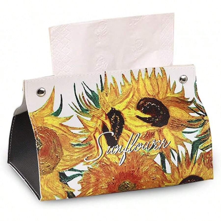 Tissue Box & Rack - 06-Zonnebloem - Bekijken 1