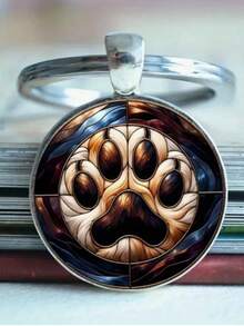 Attractive Retro-Style Colorful Fingerprint Keychains, Featuring Convex Round Glass Material Keychains, Can Be Used For Car Decoration And Are Suitable For Both Men And Women. They Are Suitable For Occasions Such As Weddings, Birthdays, Graduation Ceremonies, Christmas, Holiday Parties, Creative Anniversary Gifts, Etc.