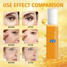 Este suero para los ojos, rico en luteína y aceite de vitamina C, mejora eficazmente los círculos oscuros, reduce las bolsas de los ojos, disminuye las líneas finas y deja la piel suave y delicada. Es refrescante, no grasoso, se absorbe rápidamente y hidrata y calma la piel alrededor de los ojos. El aplicador de bola rodante es adecuado para aquellos que pasan muchas horas estudiando, trabajando o experimentando tensión ocular.