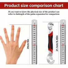 ProMaster Heavy Duty Adjustable Tool Set - Multi-Purpose Wrench And Pliers Combo For Home Repairs, Durable Stainless Steel - Multicolor 1 - View 6