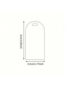 1/6/12/20pcs Blank Acrylic Name Tags For Wedding Place Cards, DIY Hanging Place Cards, Wedding Decorations