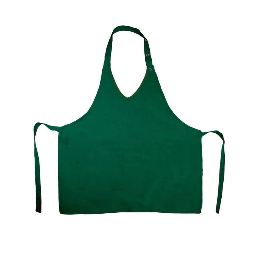 Womens/Ladies Bern Bib Apron (Bottle Green) - Green - View 1