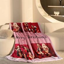 1 Peça Cobertor Personalizado com Foto, Cobertor Personalizado, Colorido e Feito de Tecido Fleece Macio, Quente e Confortável - Adequado para Casa, Escritório e Acampamento, Versátil para Ocasiões Especiais e Uso Diário, Presente de Natal Único, Presente de Ano Novo, Presente Atencioso para Amigos, Namoradas, Família e Entes Queridos
