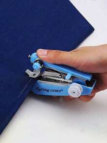 Portable Mini Sewing Machine, Handheld Manual Simple Sewing, Household Portable Tailor Machine, Small Sewing Machine, Micro Manual Sewing Machine, One-Piece Quick Sewing, Portable Sewing Machine, Multi-Functional Creative Sewing Machine - Sewing Machine Accessories Color Random - Multicolor - View 8