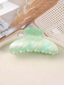 1pc Medium 8.8cm/3.46in Candy Color Hair Clip, High Quality Elegant Hair Claw Hair Accessory, Suitable For Daily, Casual, Outfit Matching Winter Hair Clutch Elegant Claw Clips