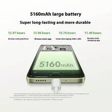 小米 Redmi 14R 新款 5G 智能手机, 6.88 英寸护眼大屏, 深海蓝, 4GB+128GB, USB Type-C - 黑色 - 查看 5