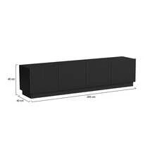 Dmora Television Stands & Entertainment Centers - Black - View 3