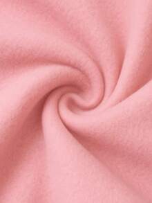 Sudadera con capucha gruesa para mujer Unitalla  con estampado , de estilo casual y sencillo, adecuada para otoño/invierno - Rosa - Ver 3