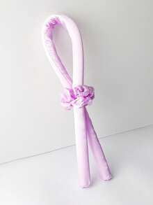 3件套免加热蓬松波浪卷发棒，卷发棒+2个大号发圈，卷发工具套装，美发配件 - 彩色 - 查看 11