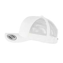 Retro Trucker Cap (White) - White - View 3