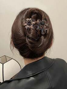 2 Stück Leoparden-Muster Haarklammern, Blumen-Dekor Seitenpony Haarklammern, Herbst, Haare, Haaraccessoires, Accessoires, Haaraccessoires für Frauen, Reisen, Haaraccessoires, Frauenzubehör, Haaraccessoire, Haaraccessoires für Frauen, Haarstyling-Tools, Haarzubehör, Zubehör, Schönheitszubehör, Geschenke, Reisen, Geschenke für Frauen, Haarzubehör, Strumpfstopfer