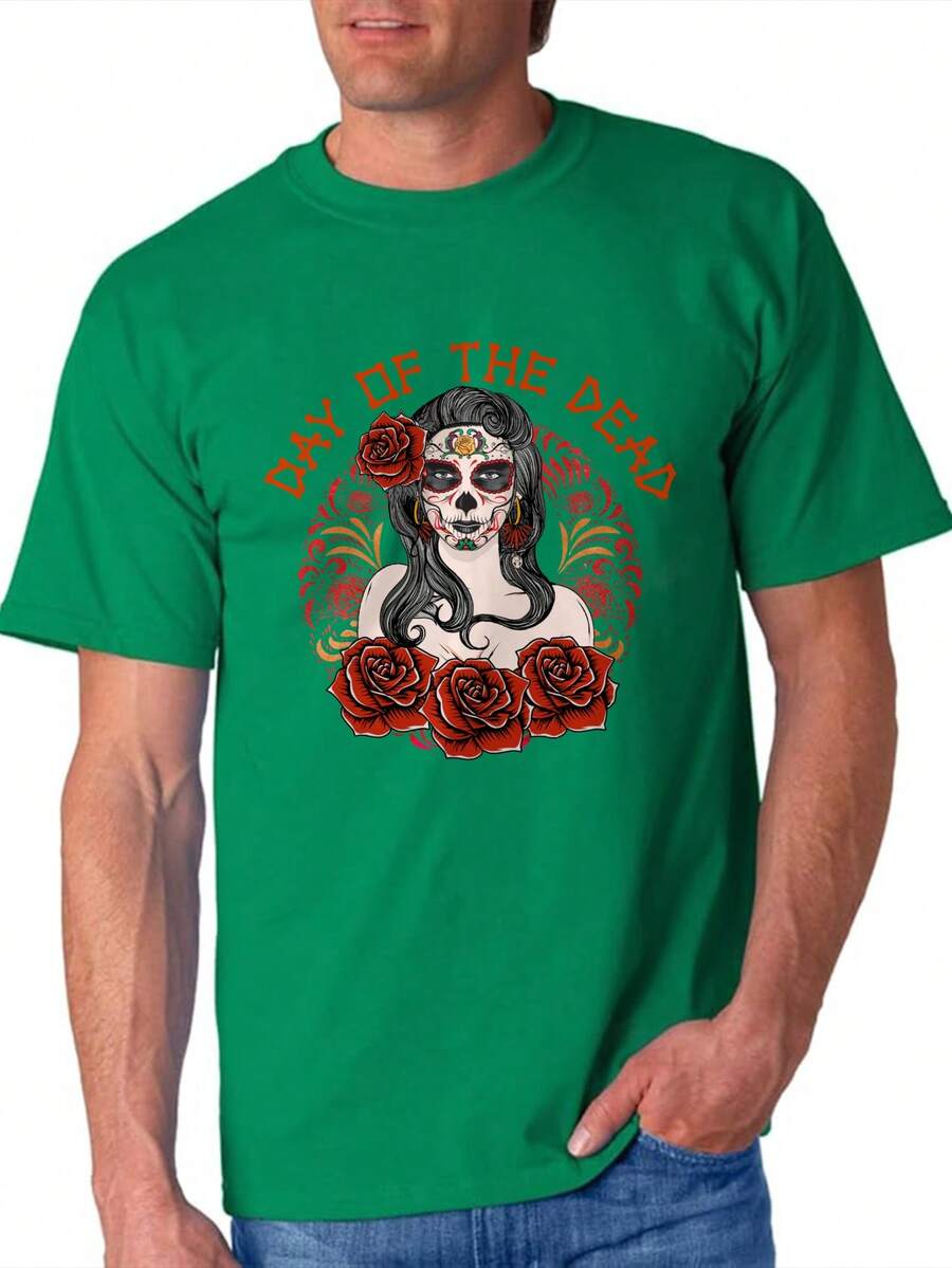 Men T-Shirts - Green (front) - View 1