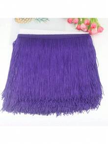 2码流苏花边蕾丝用于缝纫配件宽边饰流苏拉丁舞服装流苏DIY服装用品艺术工艺品家居园艺