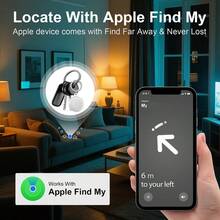 Smart Anti-Lost Locator - Real-Time Tracking, No Installation Required, Compatible With IOS Phones, No App Download Needed. Anti-Lost Function For Dogs, Cats, Pets, Wallets, Bags, Keys And Other Items, Precise Smart Positioning Tracking. - White - View 3