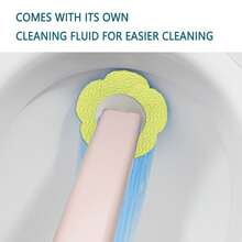 36/48 件 FOBIANJIE 一次性清洁刷头，适用于厕所和浴室（不含手柄）