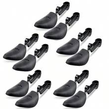 10个装可调节塑料鞋撑，男女通用，适用于皮鞋、运动鞋，可塑形、撑鞋、防皱，春夏必备，伴娘礼物，房间/卧室装饰，海滩/旅行/度假适用 - 黑色 - 查看 12
