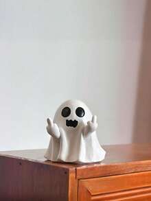 Decorazione da scrivania per l'umore brusco, figura spettrale per Ognissanti e Natale, accessorio da ufficio divertente, regalo unico e sfacciato per i colleghi, decorazione d'arredo audace e stravagante per la casa