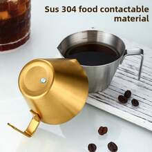 Stainless Steel Espresso Shot Glass With Measurement Markings