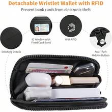 Women Wallet & Check Holder - Black - View 2