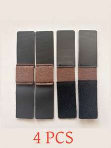 Alfombrilla de fieltro con gancho y bucle para patas de silla, alfombrilla de fieltro fija con forma de lazo para patas de silla, alfombrilla antirruido para silla