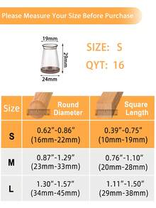 4/8/16/24/36pcs Furniture Leg Floor Protectors, Suitable For Hardwood Floors, Furniture Pads, Chair Leg Sliders, Silicone Chair Leg Covers, Prevent Floor Scratches And Reduce Noise, Applicable For Kitchen, Living Room, Bedroom, Cafe, 3 Styles Available