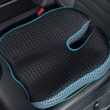Universal Memory Foam Car Cushion For Driving Seat Adult Driver Wedge Booster - Black - View 2