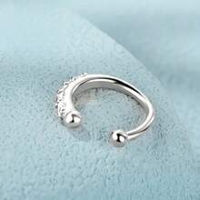 2/1pc Adjustable Fake Nose Ring, Piercing-Free Nose Hoop, Sexy Style Fashion Hip-Hop Accessory, Jewelry Lover's Choice, Gift For Birthday, Holiday, Christmas, New Year