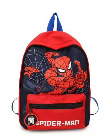 Marvel 漫威蜘蛛侠卡通双肩包时尚书包大容量可爱学生书包可爱男女生背包