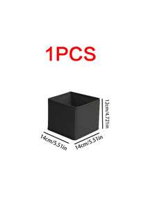 1/3/6pcs Non-Woven Fabric Storage Boxes, Clothes Closet Divider Storage, Foldable Storage Box Set, Clothes Bra Socks Underwear Organizer Box, Drawer Wardrobe Dust-Proof Storage Box, Suitable For Wardrobe Drawer Desktop Storage - Black - View 13