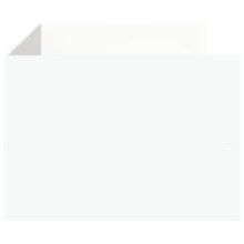 vidaXL Divano Letto con Cassetti senza Materasso Bianco 90x190 cm