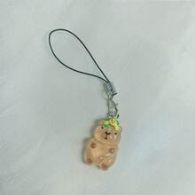 Original Cute Capy Guinea Pig Mobile Phone Chain Coffee Color Capybara Capybara Mobile Phone Pendant Bag Pendant Bag Clothing - 1 - Xem 2