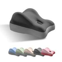 [Christmas Season]Discreet Wedge Pillow For Couples - Memory Foam Seat Cushion, Couples Butt Cushion For Pregnant Women For Sitting And Lying - 灰色雙拼 - 查看 3