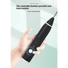 1pc Electric Milk Frother, USB Rechargeable Handheld Milk Foamer With Stainless Steel Whisk And 3 Speed Adjustable Milk Frother, Mini Mixer For Coffee, Chocolate, Egg, Kitchen, Cooking, Food, Decor, Party, Camping, Organizer, Beach, Travel, Holiday