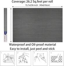 Cabinet Oil-Anti Paper - 黑色 - 查看 4