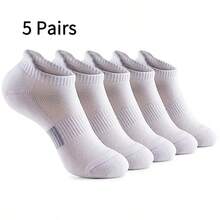 5/10 Pairs Of Sweat Absorbing Socks And Sports Socks