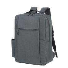 Sembach Basic Laptop Backpack (Black Melange) - Coffee Brown - View 1