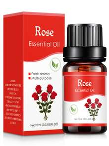 3pcs Aromatherapy Essential Oil Set / 1pc Essential Oil / 1pc Aroma Diffuser, Lavender, Rose, Lemon Etc. 10ml Natural Fragrance Therapy Oils, Suitable For DIY Fragrance Plaster Crafts, Scented Candles, Soaps, Humidifiers; Ideal For Birthday, Graduation Gifts, For Relaxation And Mood Improvement, Suitable For Bedroom, Study, Living Room