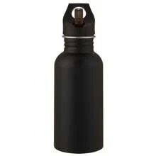 Bullet Lexi Stainless Steel Water Bottle (Solid Black) - Black - View 4