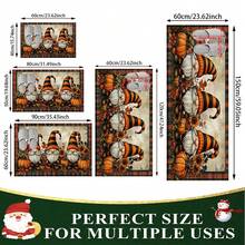 1 set/1 pièce/2 pièces Tapis de porte antidérapant avec motif d'automne, de citrouille et de nain. Tapis de porte en super fibre antidérapant, convient pour la décoration de fête de Thanksgiving, la cuisine, la salle de bain, la salle à manger, la chambre à coucher. Peut être offert comme cadeau de Thanksgiving.