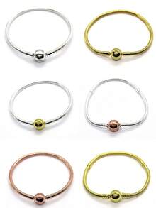 1 件时尚女士手链，适合 DIY 搭配，吊坠手链底座适合日常佩戴，完美的节日、生日礼物