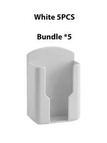 1/2/4/5 szt. bez wiercenia klimatyzacja TV pilot zdalnego sterowania pudełko do przechowywania stojak na pilota zdalnego sterowania łazienka pilot ścienny stały wiszący na ścianie