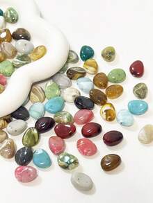 Octagonal Colored Resin Bead 14mm Cut Surface Scattered Bead Keychain Bracelet, Necklace, Headband DIY Jewelry Accessories