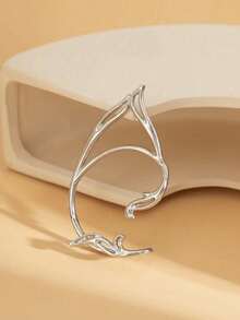 1 para uroczych, zabytkowych nausznic w kształcie elfa dla kobiet w stylu europejskim i amerykańskim, proste spersonalizowane, puste ucho kota, słodki, fajny klips do ucha bez otworu na ucho, uniwersalny, wiszący kolczyk w kształcie elfa, seksowny, modny, wydrążony klips do ucha kota, kobiecy, prosty, spersonalizowany, siateczkowy, czerwony, zimny styl, temperament, bez otworu na ucho, wiszące akcesoria do uszu