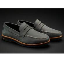 Men's Shoes, Loafers, Social Casual, Non-Slip Sole, Sporty, Elegant, Versatile, Sporty, Fine, Graduation, Everyday, Work - Màu xanh lam - Xem 1
