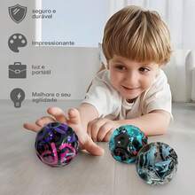 TendenciaSuper Bouncy Ball Moon Hole - Pelota Antiestres de Espuma de Alta Rebote para Descompresión, Entrenamiento Atlético y Juguete Deportivo PUCalidad premium - Camuflaje graffiti, amarillo y naranja. - Ver 4