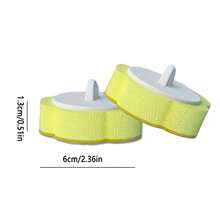 12/24/30/42pcs FOBIANJIE Disposable Toilet Brush Cleaning Brush Head Replacement Brush Head : Yellow (Toilet Brush Handle Not Included) - Yellow Replacement Head (toilet Brush Not Included) - View 10